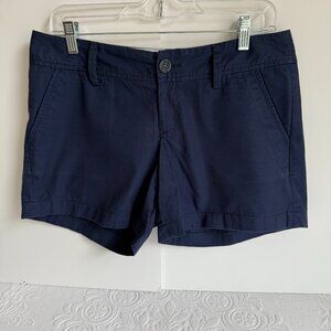 Lilly Pulitzer Navy Cotton Callahan Shorts Size 4